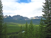 Mountains Near Lake Louise